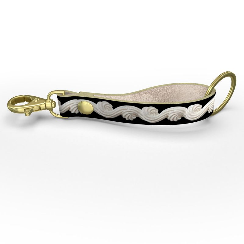 Icing Strap Keychain: Vanilla