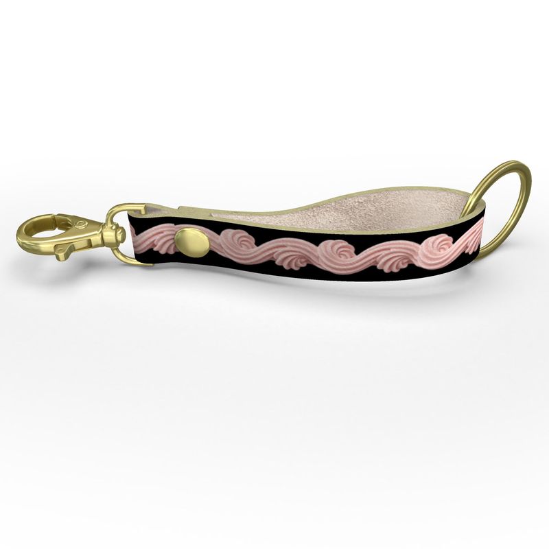 Icing Strap Keychain: Strawberry