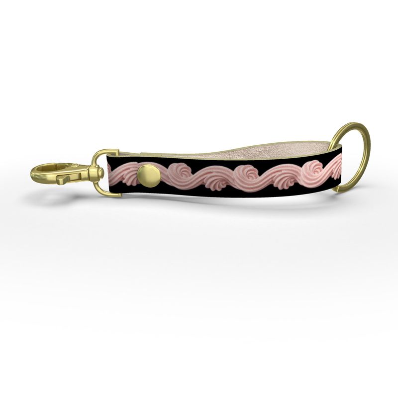 Icing Strap Keychain: Strawberry