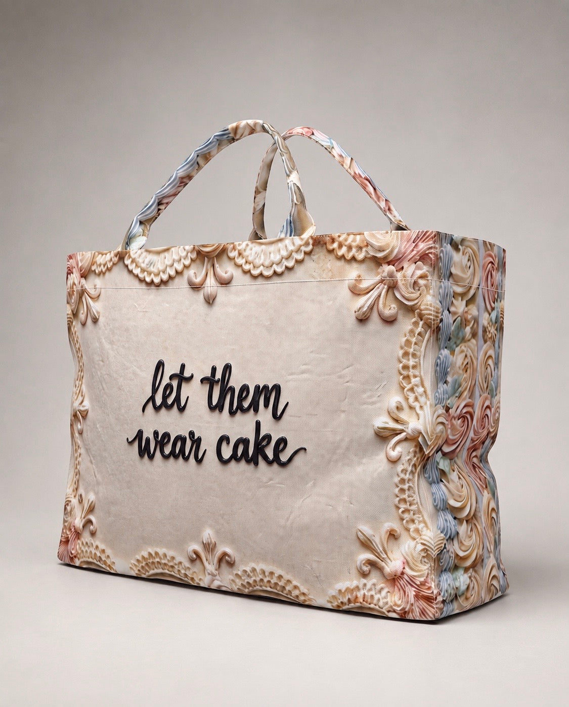 Confection Shopper Tote - Let Them Wear Cake