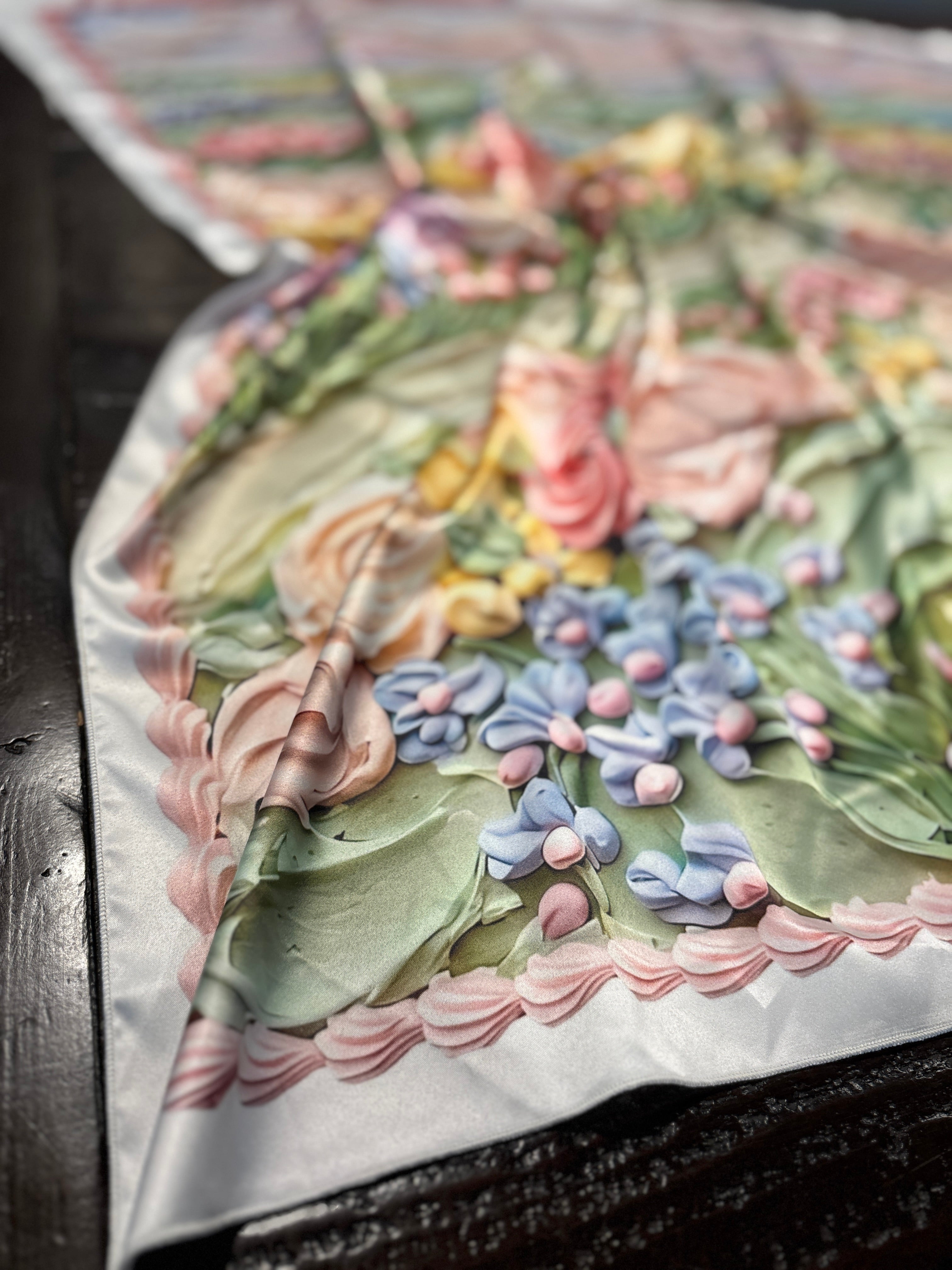 Frosted Fields scarf