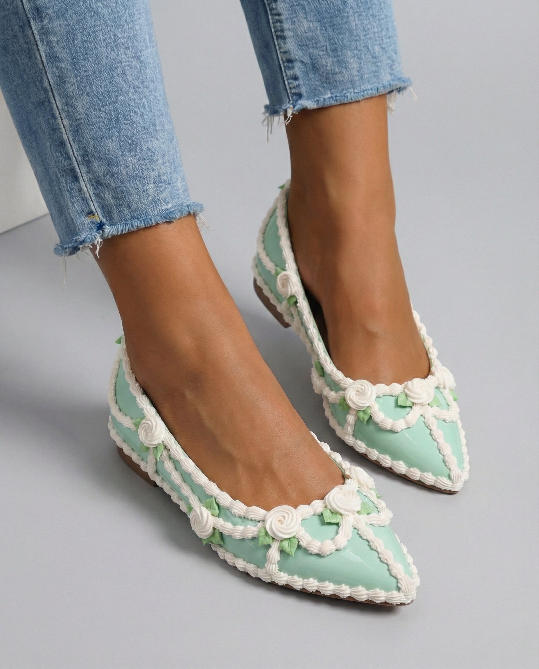 Confection Pointed Toe Flats