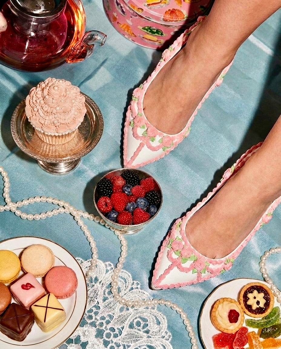 Confection Pointed Toe Flats