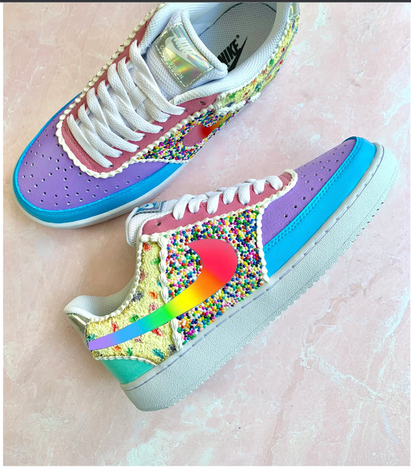 Funfetti Rainbow Sprinkle Shoes - Shoe Bakery