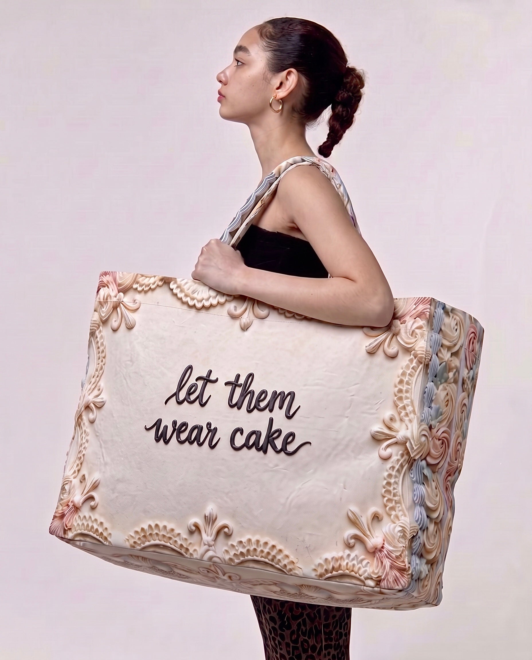 Confection Shopper Tote - Let Them Wear Cake