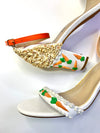 Baked and Ready Carrot Cake Chunk Heels sz 10 | 3" Heel Height