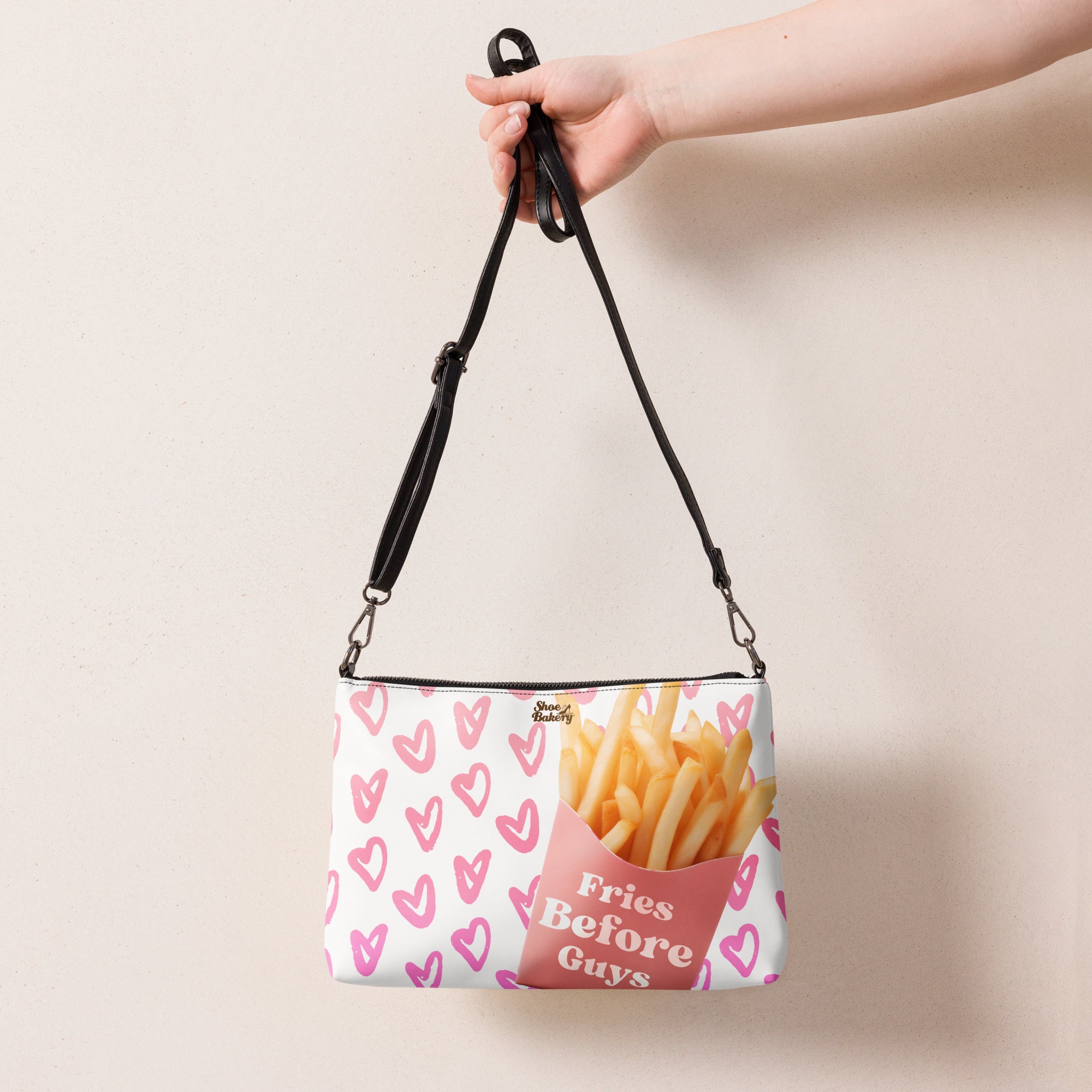 Fries Before Guys Crossbody bag Shoe Bakery