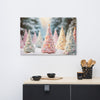 Christmas Cake Tree Garden Canvas