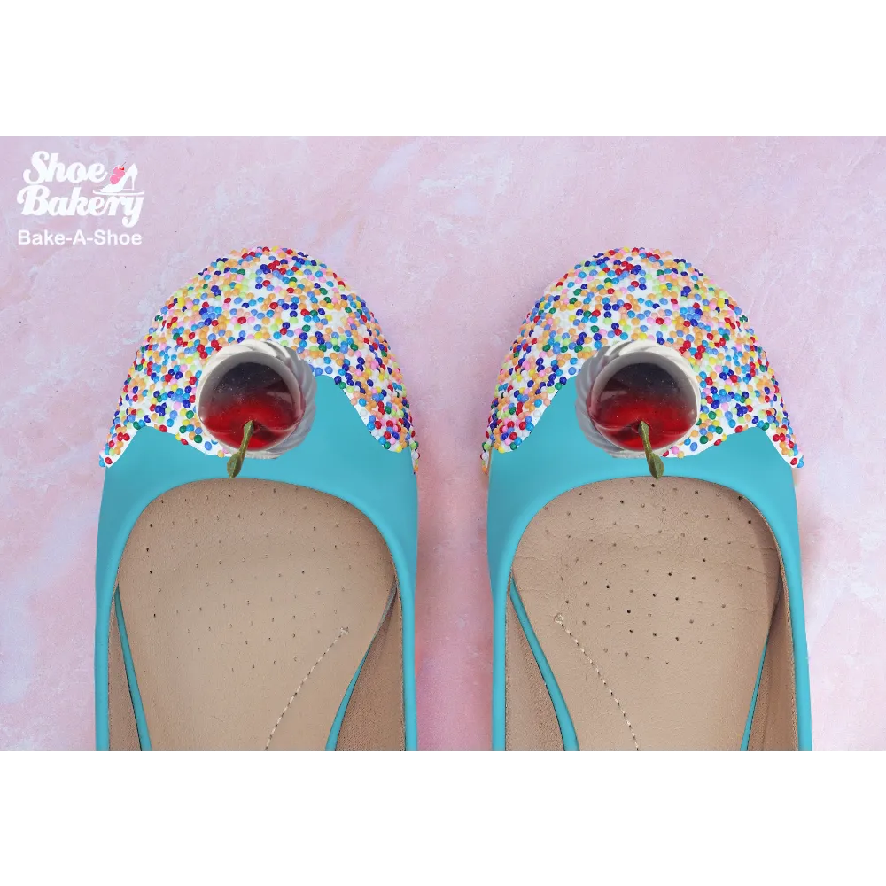 Bake-A-Shoe Sprinkle Flat - Customer's Product with price 85.00 ID yqaF4G5B8QFIGCgNv02wnvuR