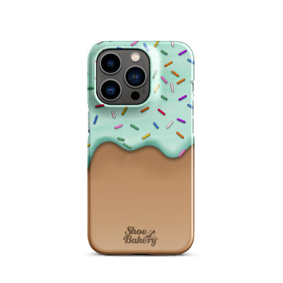 Mint Sprinkle Snap case for iPhone®