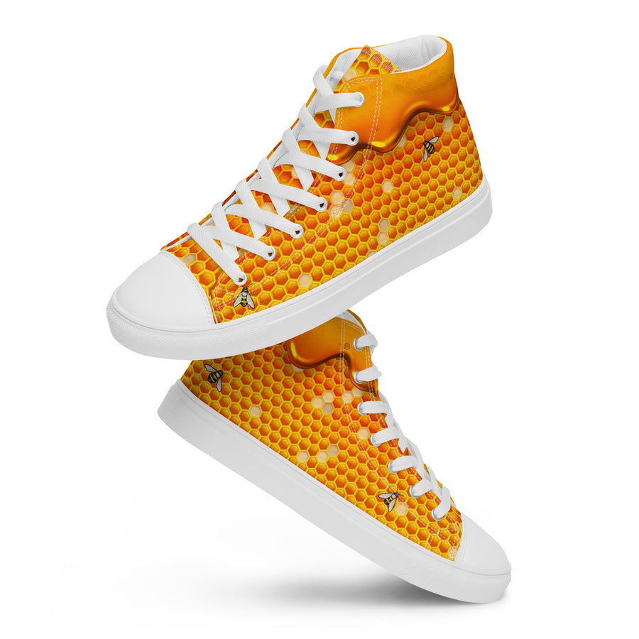 Honey Comb High Top Shoes