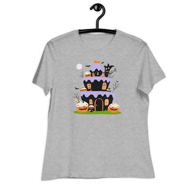 Sweet Haunted House Women's Fitted T-Shirt