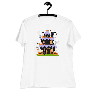 Sweet Haunted House Women's Fitted T-Shirt