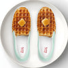 Waffle Women’s slip-on canvas shoes-Mint