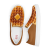 Waffle Women’s slip-on canvas shoes- Coffee