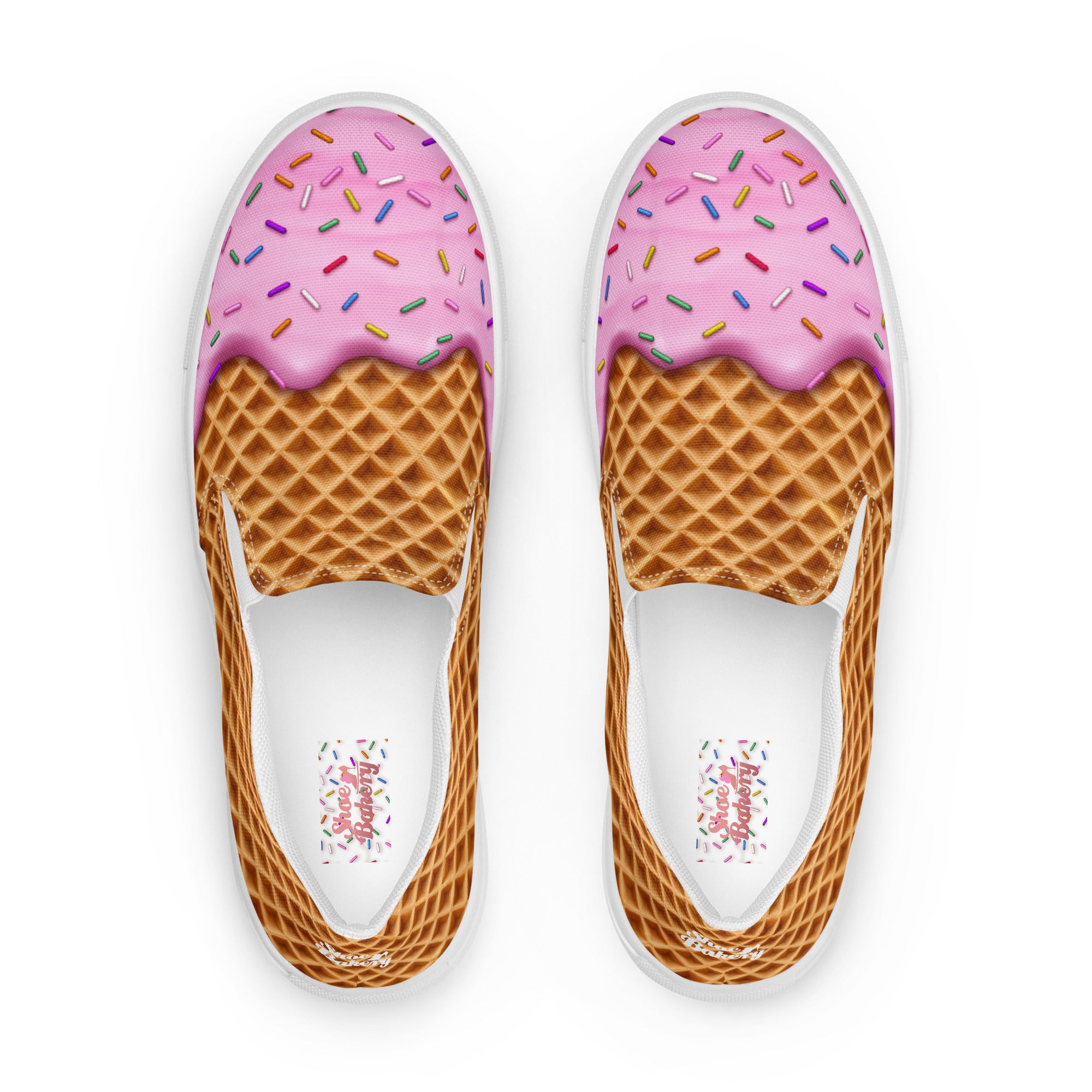 Ice Cream Party Women's High selling Top Canvas Shoe