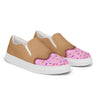 Pink Sprinkle Women’s slip-on canvas shoes