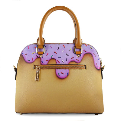 Lavender Sprinkle Bowler Bag