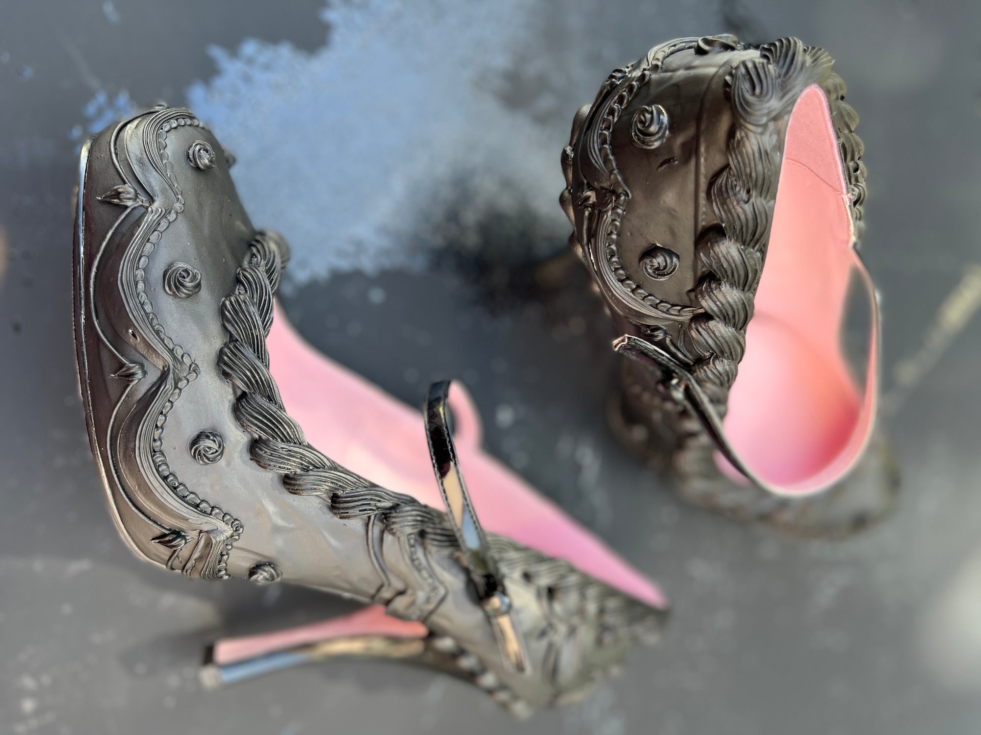 Black Velvet Cake Mary Jane