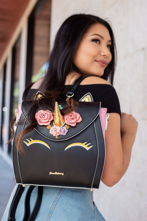 *Limited Edition* Black Unicorn Cake Bag