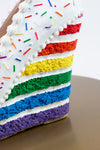 Rainbow Cake Wedges