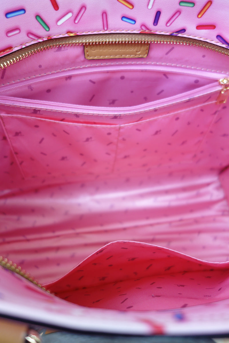 Pink Sprinkle Carry-All Tote - Shoe Bakery