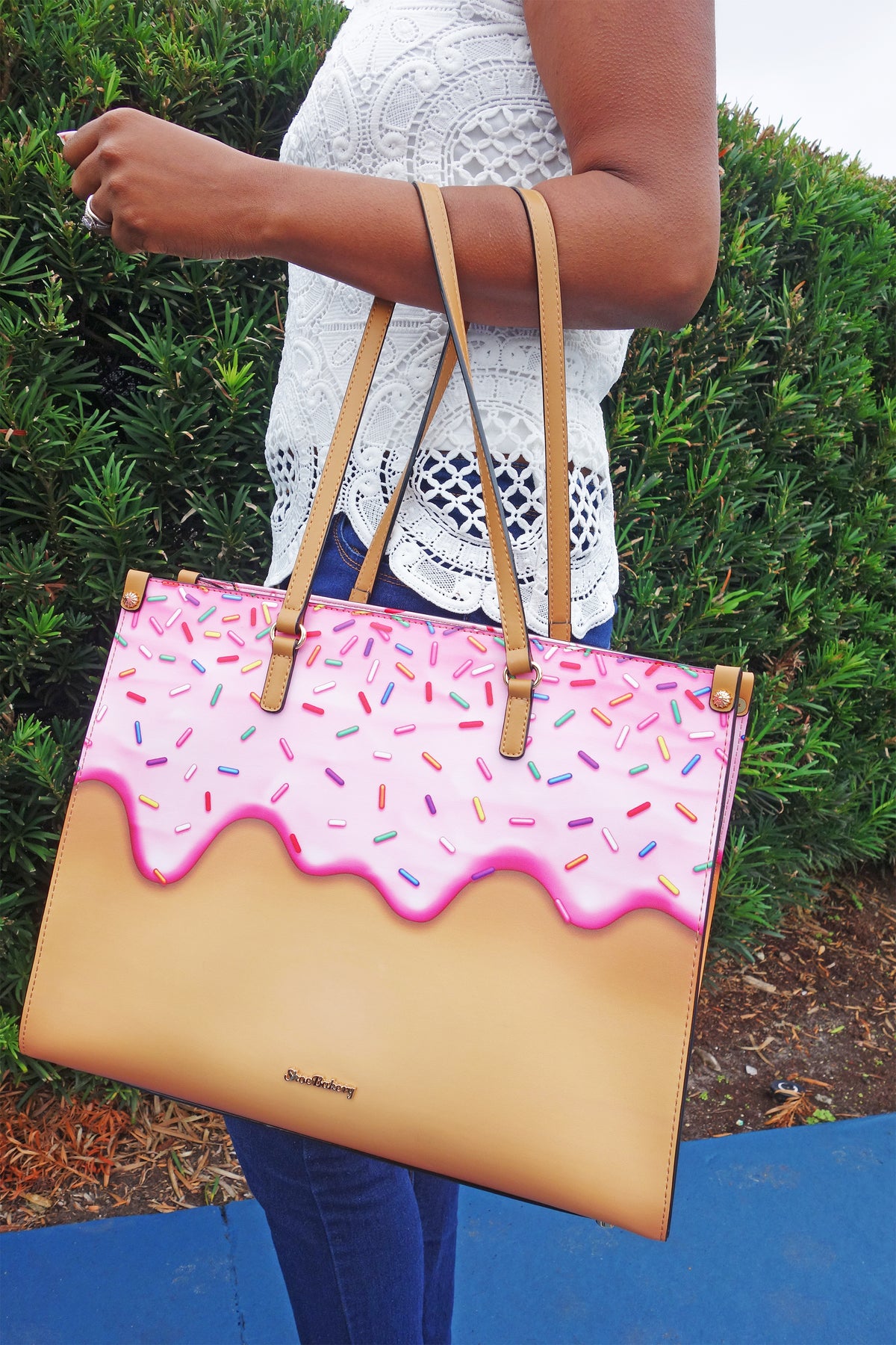 Pink Sprinkle Carry-All Tote - Shoe Bakery
