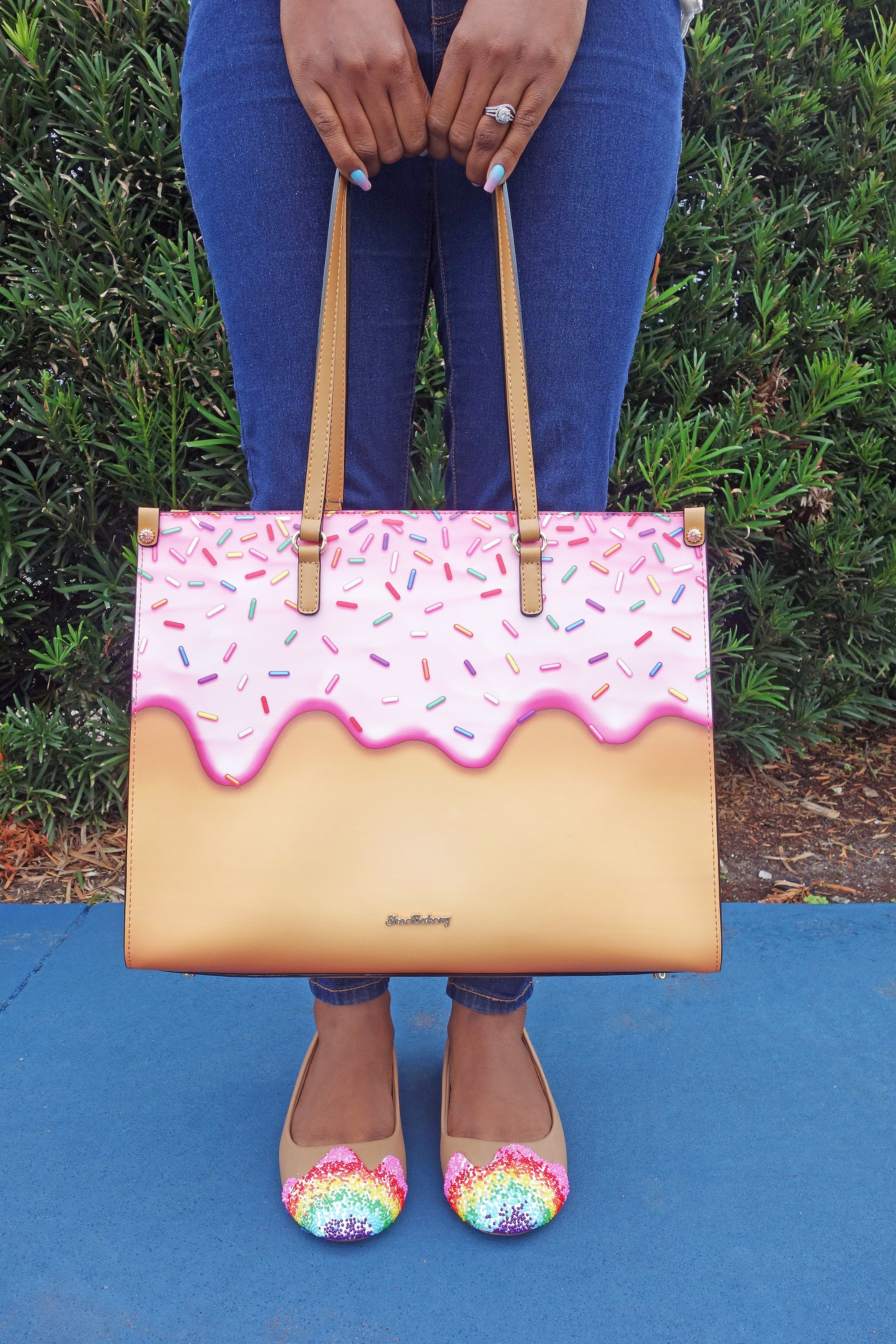 Pink Sprinkle Carry-All Tote - Shoe Bakery