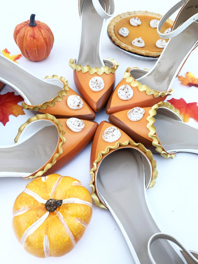 Baked and Ready Limited Edition Pumpkin Pie Flats Sz 8.5