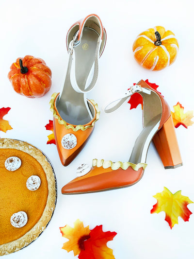 Limited Edition Pumpkin Pie 4'' Heels
