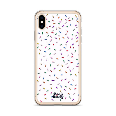 Sprinkles Party (White) iPhone Case
