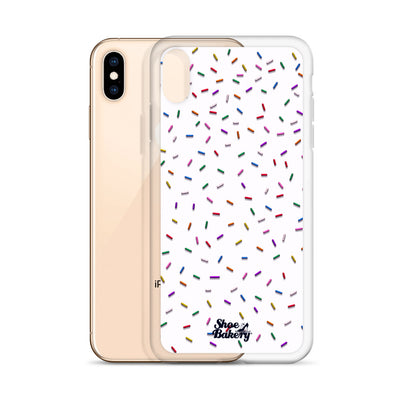Sprinkles Party (White) iPhone Case