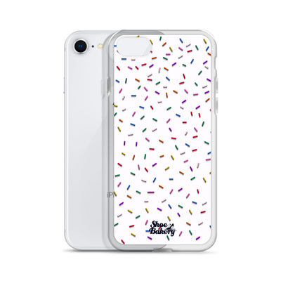 Sprinkles Party (White) iPhone Case